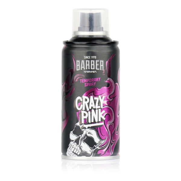 Marmara Barber Hair Color Spray - Crazy Pink 5.07 oz