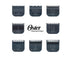 Oster Detachable Clipper Blades – Black Diamox High Carbon Steel – Compatible With Andis – multiple sizes