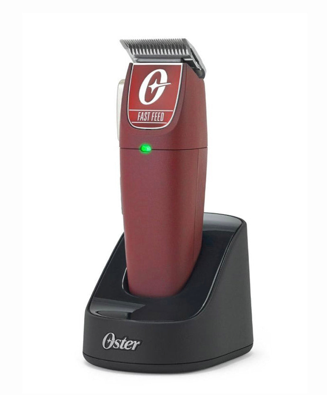 Oster Fast Feed Cordless Clipper – Red
