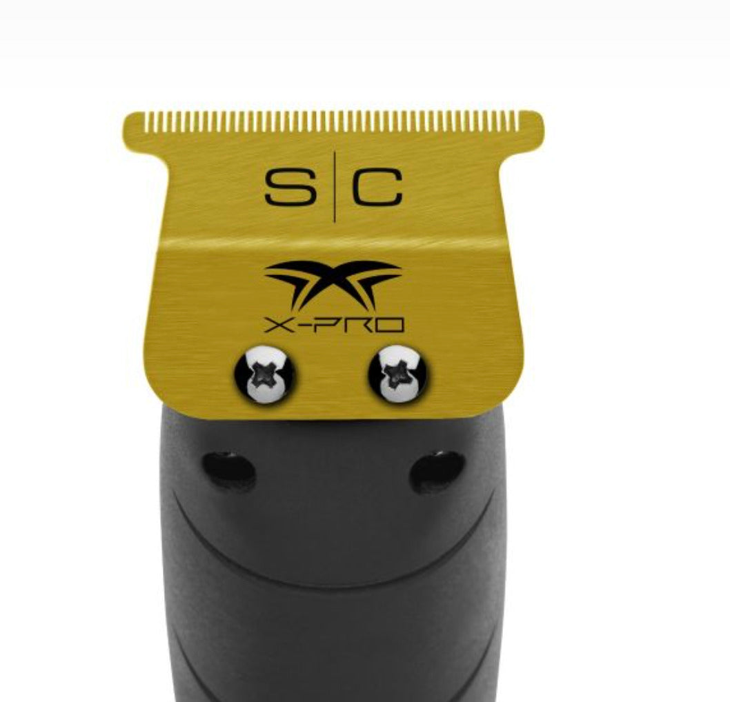 StyleCraft S|C Gold X-Pro Wide Fixed Trimmer Blade with DLC Deep Tooth Cutter
