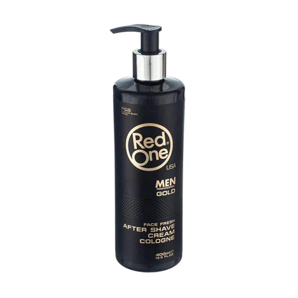 Red One After Shave Cream Cologne - Gold 13.5 oz / 400 ml
