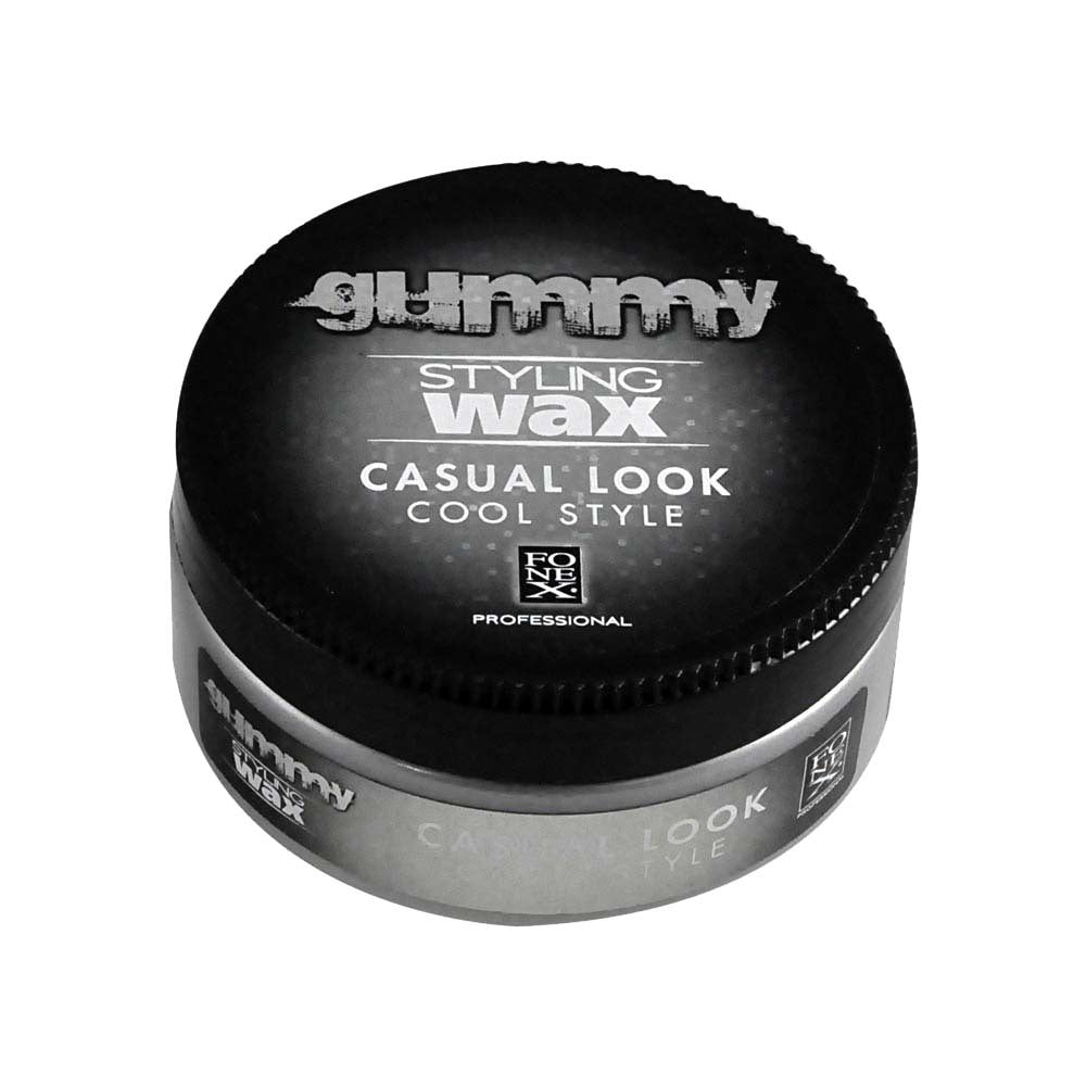 gummy casual look styling wax – Gray