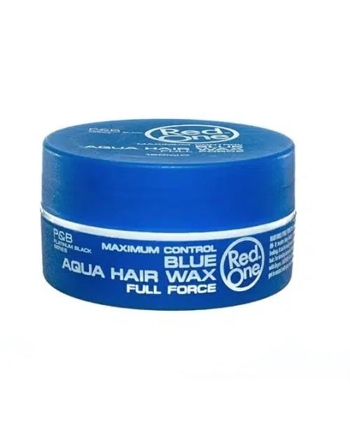 Red One Blue Aqua Hair Wax 150mL